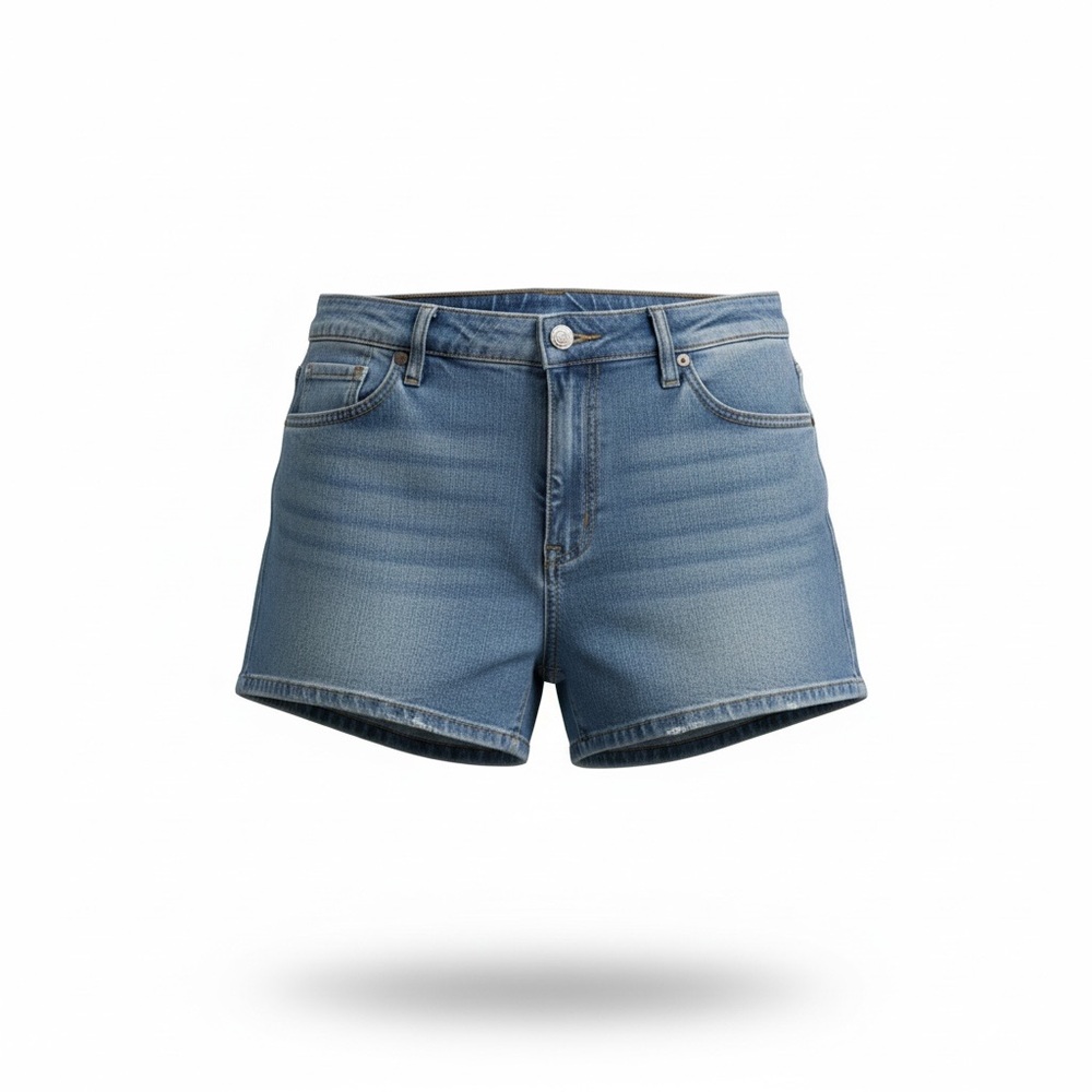 No Boundaries Women's Light Blue Jean Shorts